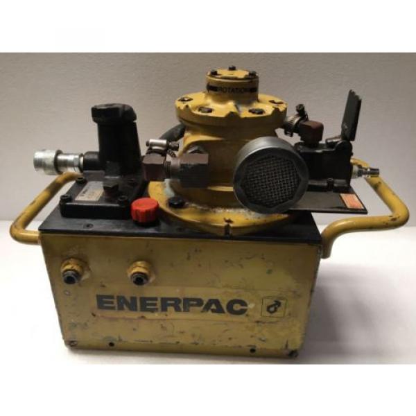 Enerpac PAM9208NKOR Air Operated Hydraulic /Power Pack 700 BAR/10,000 PSI Pump #1 image