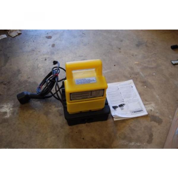 ENERPAC PUD1100B HYDRAULIC T481110 PARKER CRIMPER 10000 PSI DUMP VA Pump #6 image