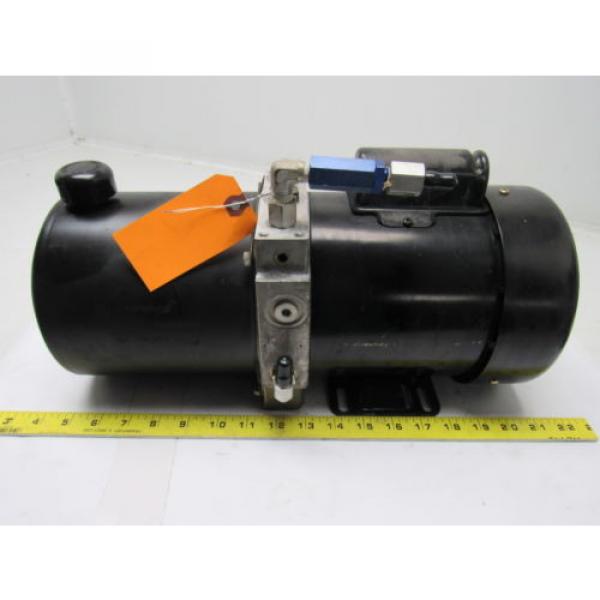 John S. Barnes Corp C6C17FZ5A Hydraulic w/Leeson 1/2 HP Motor 115/208230V Pump #1 image