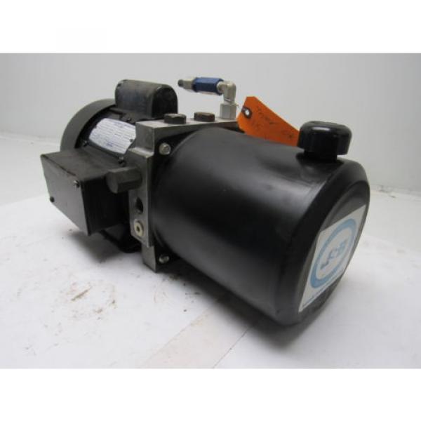 John S. Barnes Corp C6C17FZ5A Hydraulic w/Leeson 1/2 HP Motor 115/208230V Pump #7 image