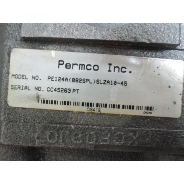 NEW PERMCO HYDRAULIC # PE124A882SPLSLZA1045 Pump #3 image