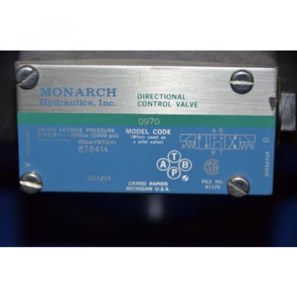 Monarch Hydraulics Dyna Pack M405VAC Hydraulic Power  Pump #8 image