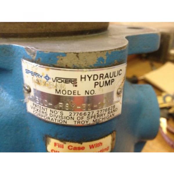 VICKERS HYDRAULIC MOTOR PVB10RSY31C11 Pump #4 image