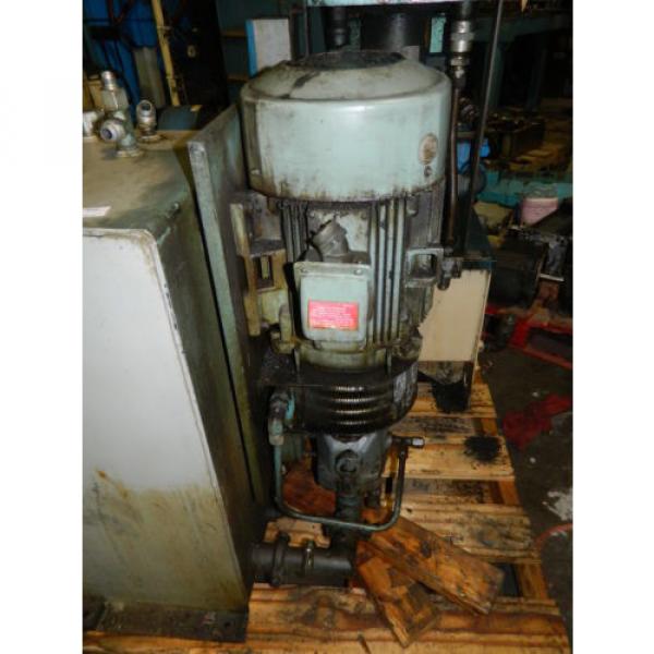 5 HP Hydraulic Unit w/ Vickers , Type# PVB15RSY31CM11, Vertical, Used Pump #8 image