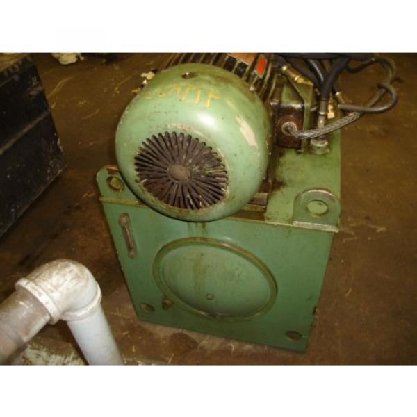 Vickers V201P11P Hydraulic Power Unit for Compactor 7.5HP 15 GPM  Pump #8 image