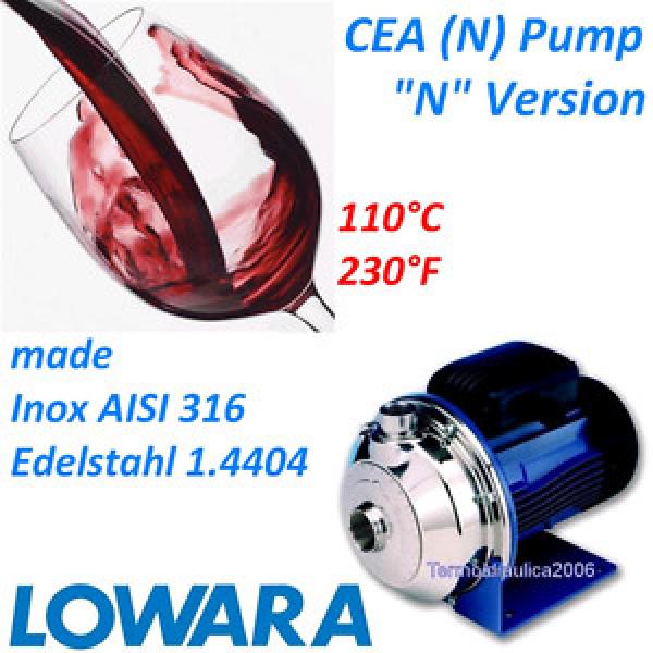 Lowara CEA AISI 316 Centrifugal CEA120/5N/D 0,9KW 1,2HP 3x230/400V 50HZ Z1 Pump #1 image