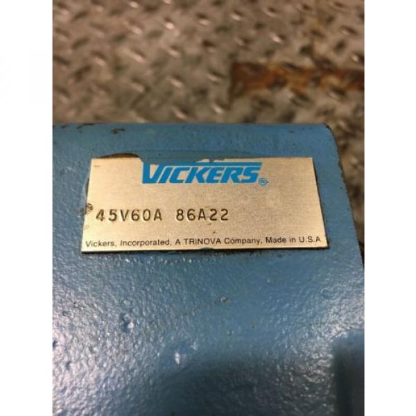 Vickers 45V60A 86A22 Hydraulic Warranty Fast Shipping Pump #2 image