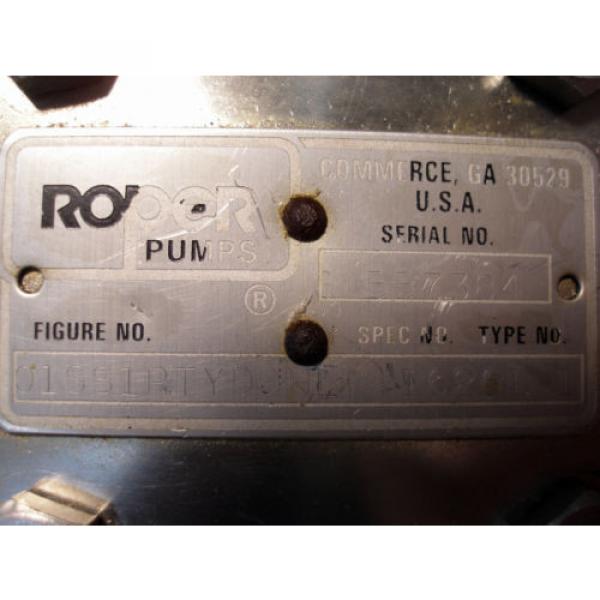 ROPER S 01SS1PTYDJHLW Rotary , Hydraulic Displacement Pump #6 image