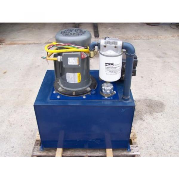 Monarch T06D405C17B401 DynaPack 5 HP Hydraulic Unit 230/460 3PH 1500 PSI Pump #1 image