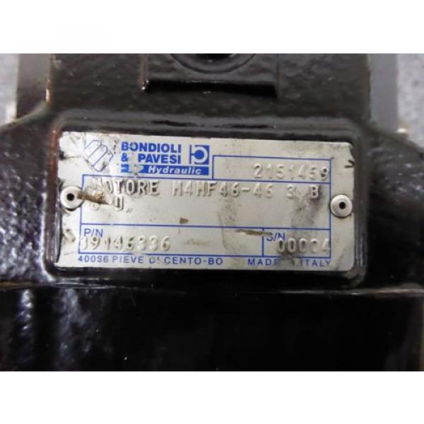 NEW BONDIOLI &amp; PAVESI HYDRAULIC MOTOR M4MF46463B8U # 39146336 Pump #2 image