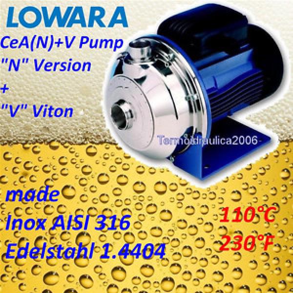 Lowara CEA AISI316+V Centrifugal CEA120/3N/A+V 0,55KW 0,75HP 3x400V 50HZ Z1 Pump #1 image