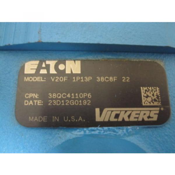 NEW EATON VICKERS POWER STEERING # V20F1P13P38C8F22 Pump #4 image