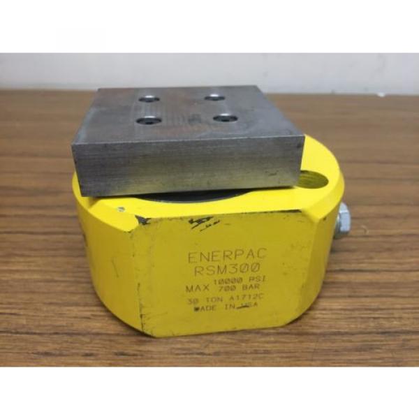 Enerpac RSM300 MAX10000 PSI 700 BAR 30 Ton 1/2 inch stroke Hydraulic Cylinder  Pump #7 image