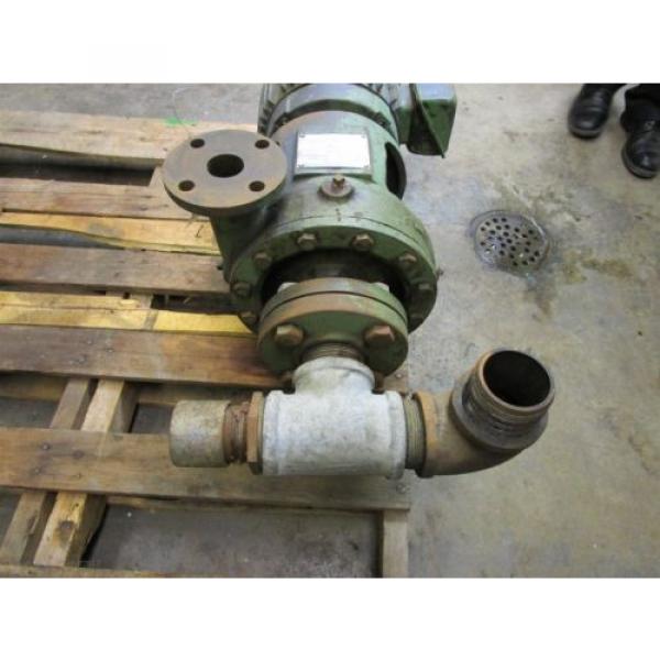 Ingersoll Rand Type 11/2RVH5 #01705694 50 GPM Rebuilt 5hp Marathon Motor Pump #2 image