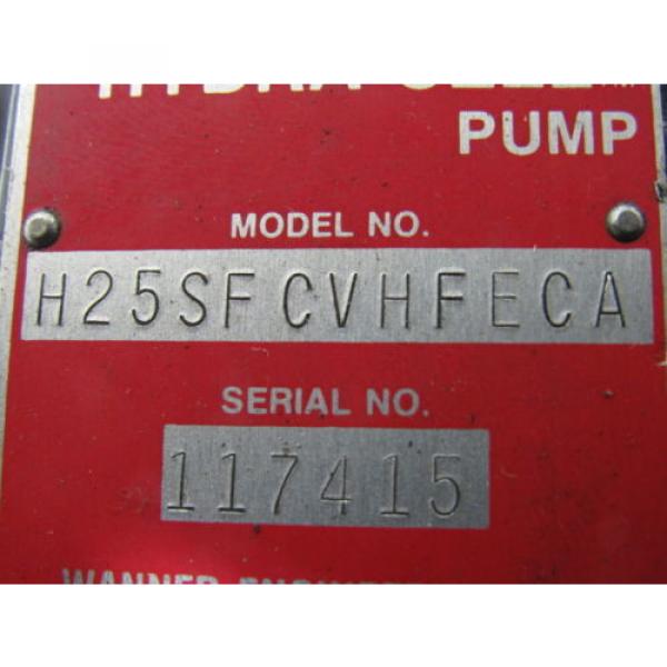 Wanner H25SFCVHFECA Hydra Cell Diaphragm 20GPM 1000PSI 11/8&#034; Shaft Pump #11 image