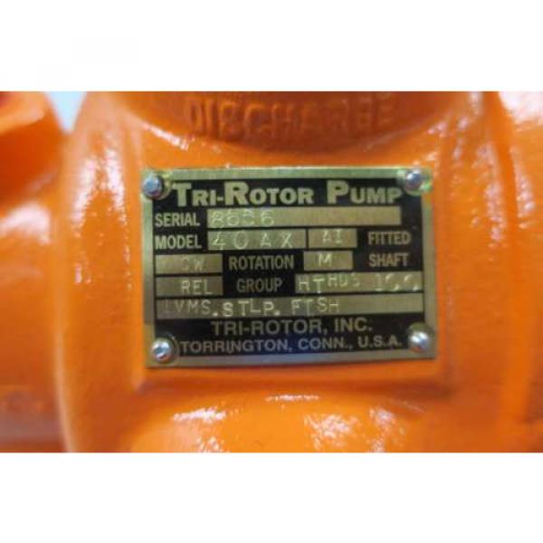 NEW TRIROTOR 40AX 2X2 IN NPT 40GPM PISTON HYDRAULIC D555198 Pump #6 image