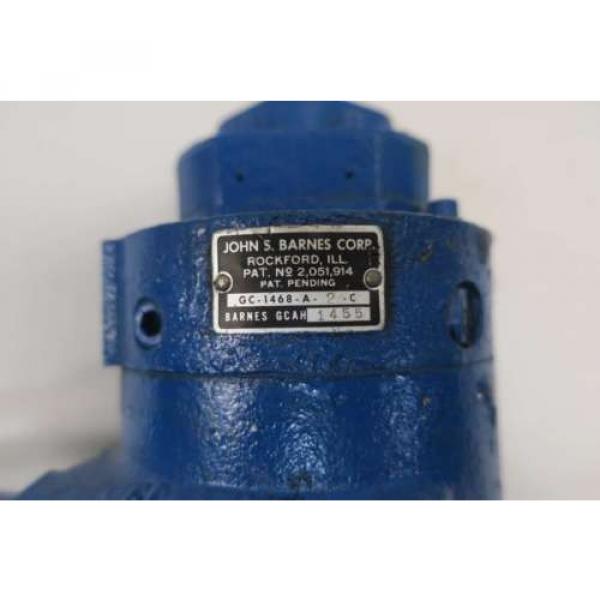 JOHN S BARNES GC1468A2C HYDRAULIC GEAR D559965 Pump #8 image