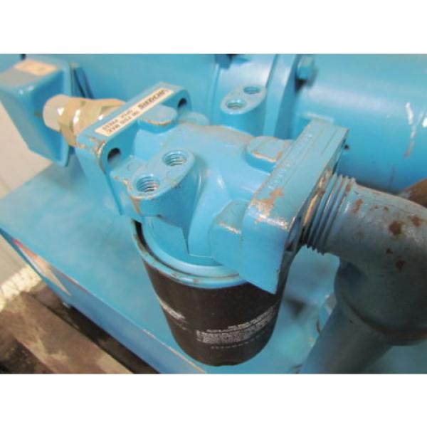 Vickers V201P7P1D11 Fixed Displacement 30 Gal Hydraulic Power Unit 10HP 3PH Pump #10 image