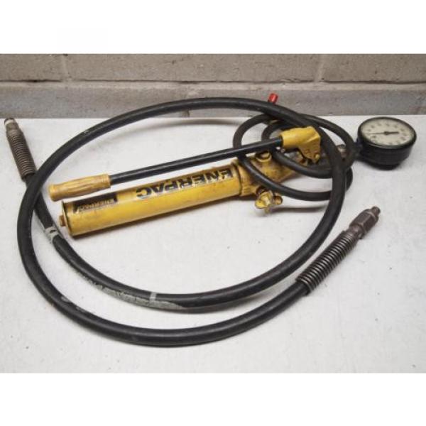 Enerpac P14 Hydraulic Hand  8650 PSI Pump #1 image