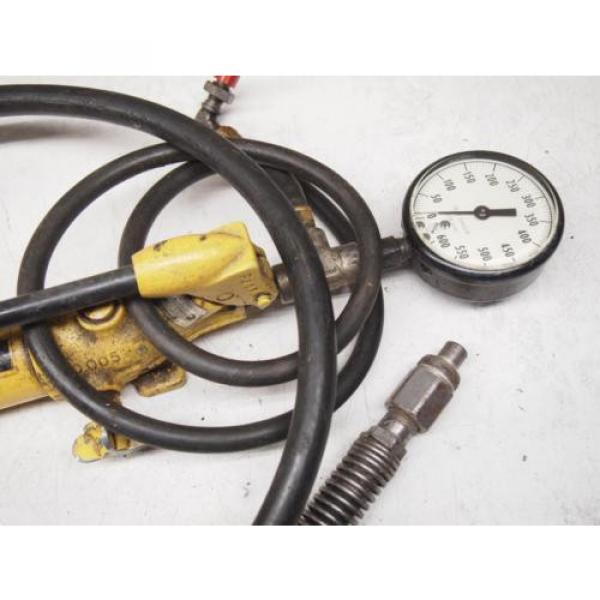 Enerpac P14 Hydraulic Hand  8650 PSI Pump #2 image