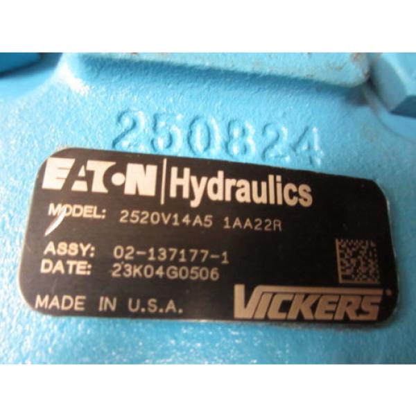 Eaton 2520V14A5 1AA22R Hydraulic 021371771 Vickers Pump #6 image