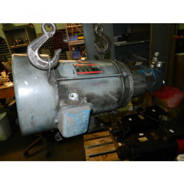 10 HP AC Motor w/ Vickers Hydraulic , VQ10A2RSE1520C2112, Used Pump #1 image