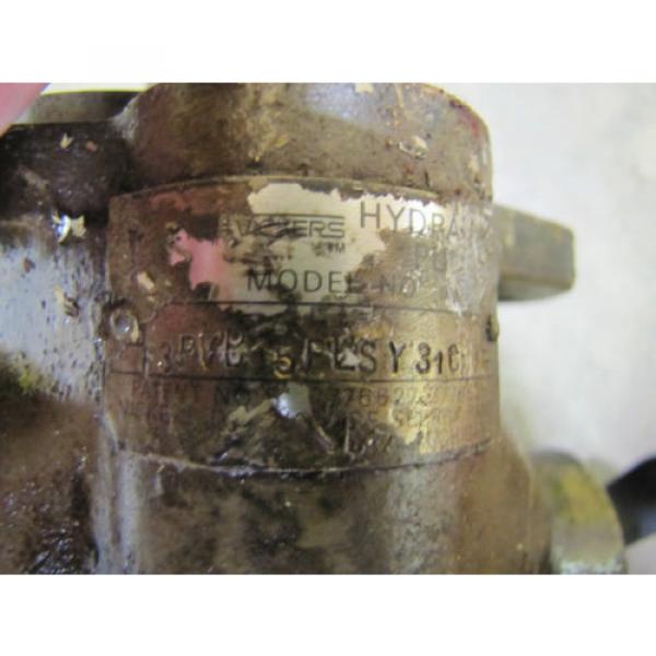 REBUILT VICKERS F3PVP15FLSY31CM11 HYDRAULIC 7/8&#034; SHAFT DIA 11/4&#034;NPT IN/OUT Pump #3 image