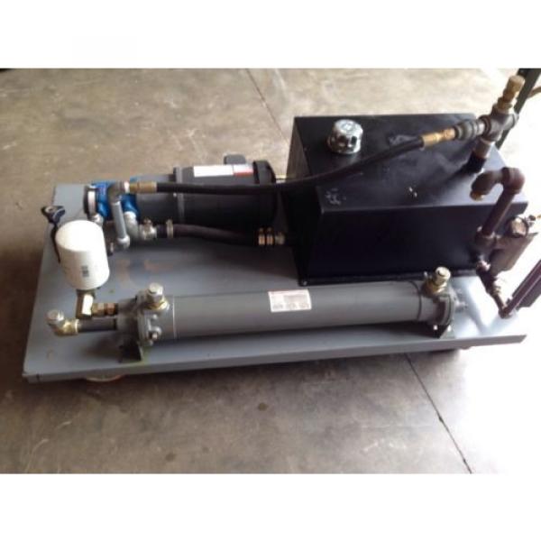 1HP Mobile Hydraulic Power Unit Young Touchstone Heat Exchanger AB Disconnect Pump #8 image