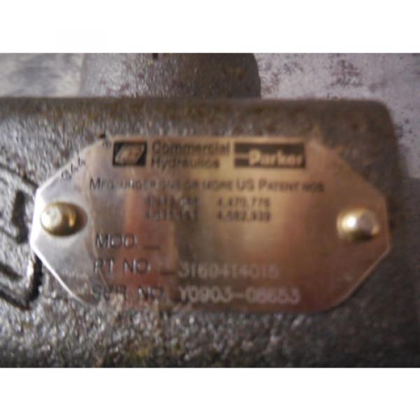 NEW PARKER COMMERCIAL HYDRAULIC VALVE 3169414015 Pump #3 image