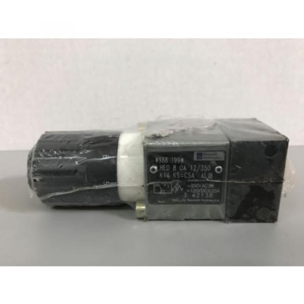 New Rexroth Hydraulics HED 8 OA 12/350 K14 KS = CSA Pressure Switch 988 199 #1 image