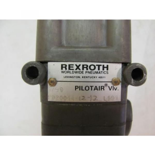 Rexroth Pilotair PD20044-12-12 Pneumatically Actuated Pilot Valve, Air, New #3 image