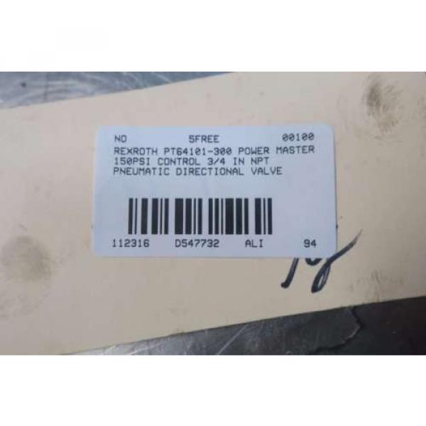 NEW REXROTH PT64101-300 150PSI 3/4 IN NPT DIRECTIONAL CONTROL VALVE D547732 #7 image