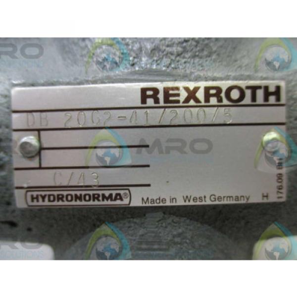 REXROTH DB 20G2-41/200/5 VALVE *NEW NO BOX* #1 image