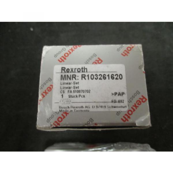 New Rexroth Linear Set Closed Block - R103261620 #1 image