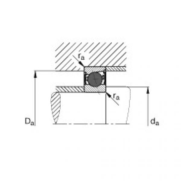 Spindle bearings - HCB7001-C-2RSD-T-P4S #2 image