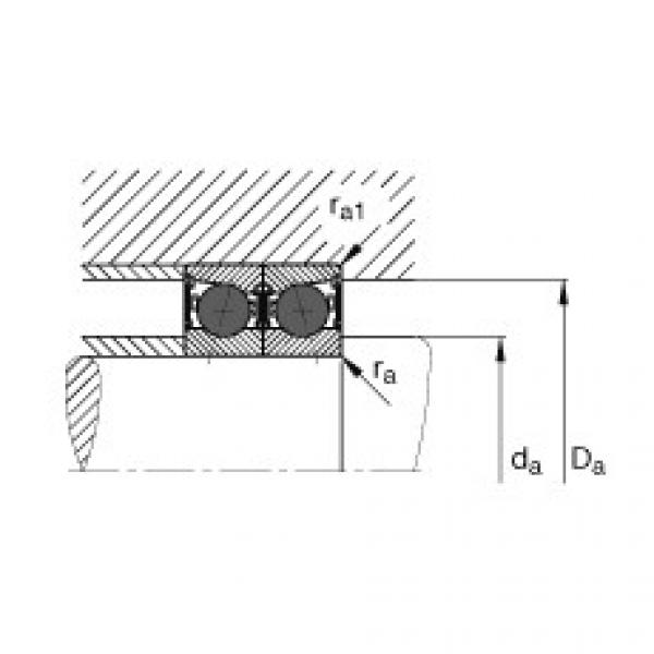 Spindle bearings - HCB7001-C-2RSD-T-P4S #3 image