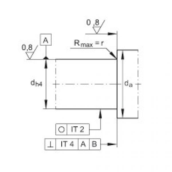 Angular contact ball bearing units - ZKLFA0640-2RS #3 image