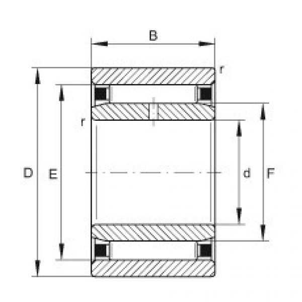 Needle roller bearings - NAO15X32X12-IS1-XL #1 image