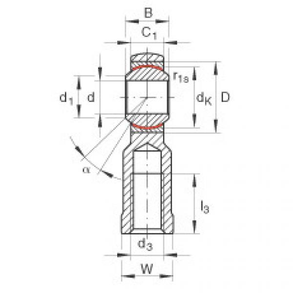 Rod ends - GIKL10-PW #1 image