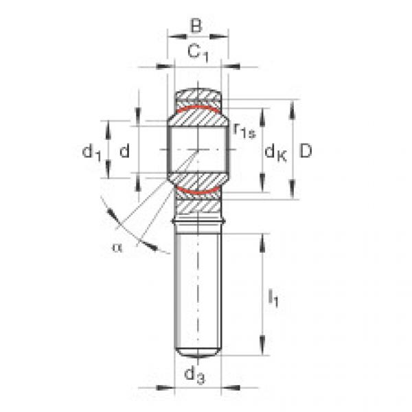 Rod ends - GAKL10-PW #1 image