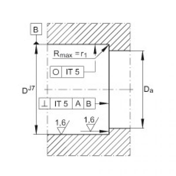 Axial angular contact ball bearings - ZKLN0624-2RS-PE #2 image