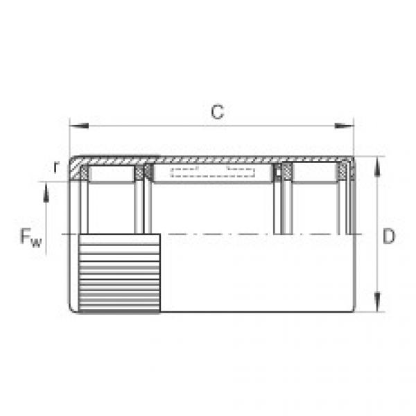 Drawn cup roller clutches - HFL0822-R #1 image