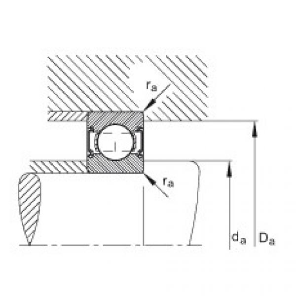 Deep groove ball bearings - 6001-C-2HRS #2 image