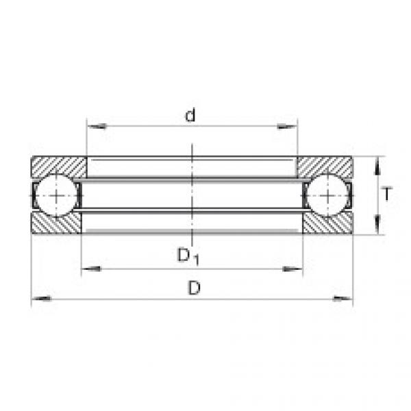 Axial deep groove ball bearings - 1009 #1 image