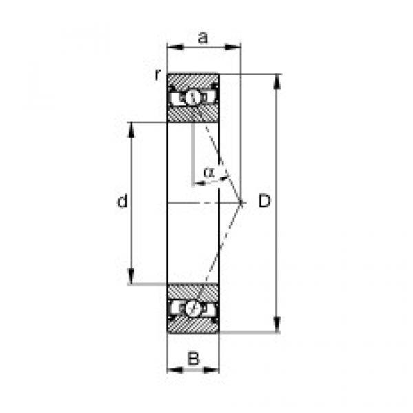 Spindle bearings - HSS7011-E-T-P4S #1 image