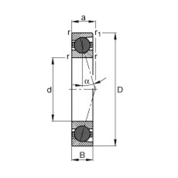 Spindle bearings - HCB7003-C-T-P4S #1 image