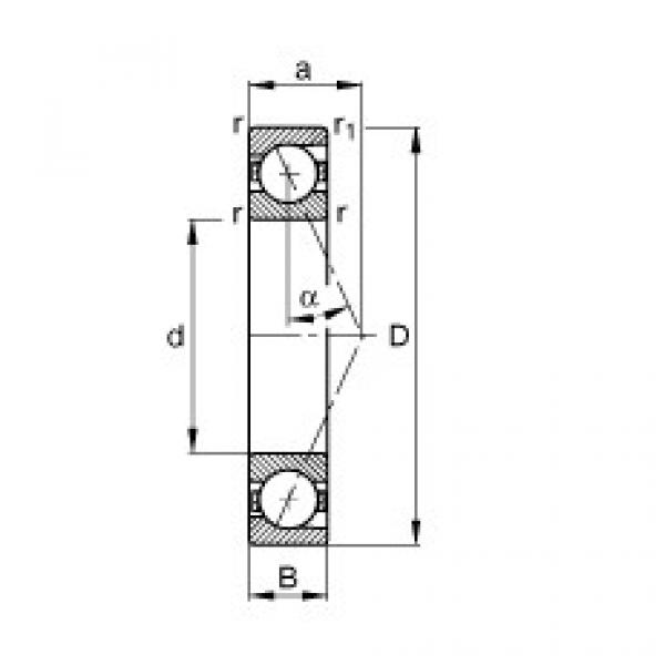 Spindle bearings - B71915-E-T-P4S #1 image