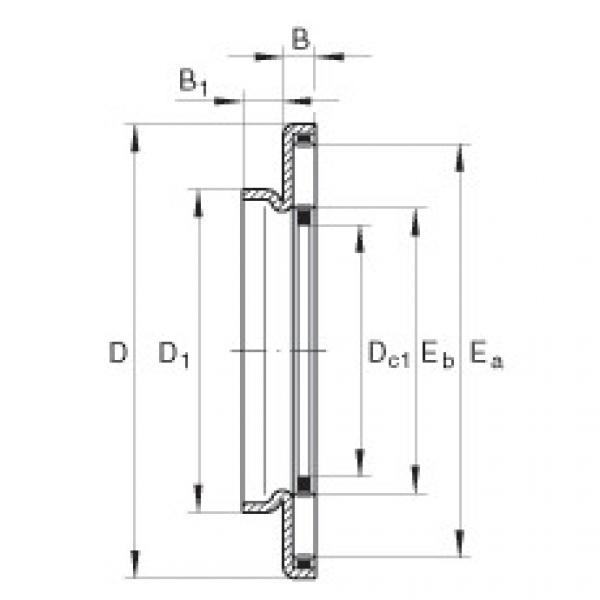 Axial needle roller bearings - AXW10 #1 image