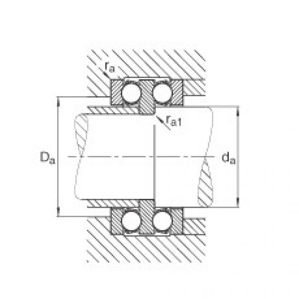 Axial deep groove ball bearings - 52208 #2 image