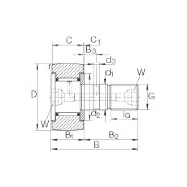 Stud type track rollers - KR30 #1 image